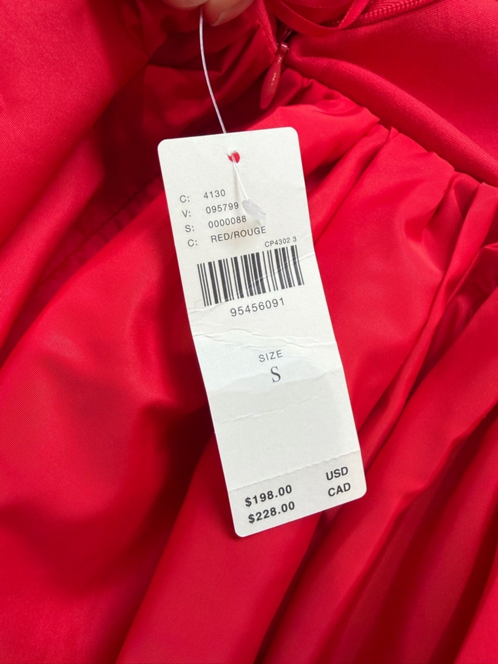 NWT - Maeve Sleeveless Crew-Neck Drop-Waist Red Maxi Dress - Picture 8 of 12